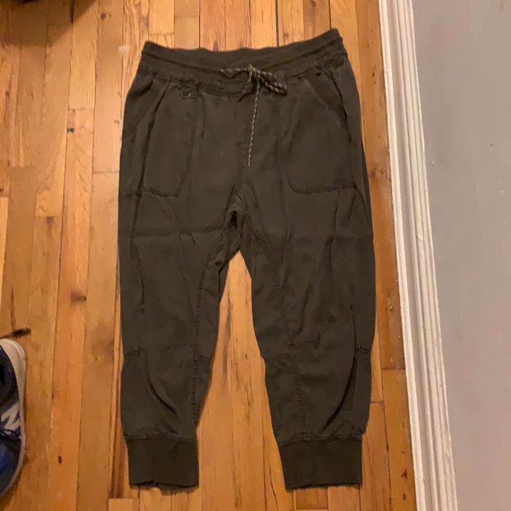 Army Green Anthropologie Pants